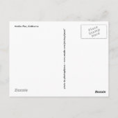 Malibu Pier, Californië Briefkaart (Achterkant)