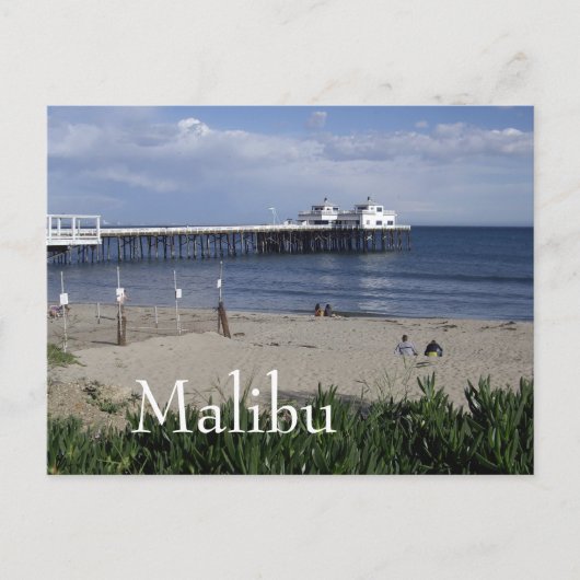 Malibu Pier, Californië Briefkaart (Voorkant)