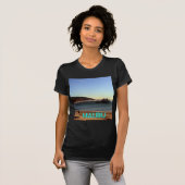 Malibu Pier en Surfrider Beach Photo, Malibu, CA T-shirt (Voorkant volledig)