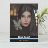 Malibu Ridge 4 | Modelcompcards Kaart (Staand voorkant)