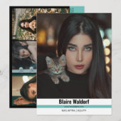 Malibu Ridge 4 | Modelcompcards Kaart (Voorkant / Achterkant)