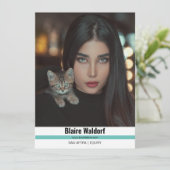 Malibu Ridge 4 | Modelcompcards Kaart (Staand voorkant)