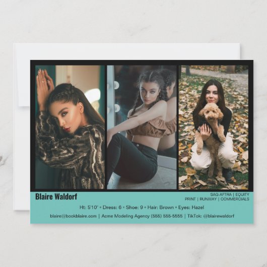 Malibu Ridge 4 | Modellering van COMP-Kaarten Kaart (Achterkant)