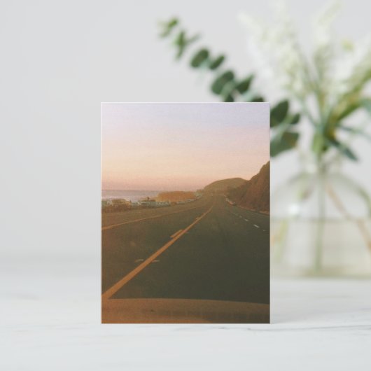 Malibu Roadtrip Briefkaart (Staand voorkant)
