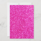 Malibu Roze Pop Poolparty Uitnodiging (Achterkant)