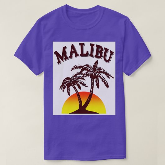 Malibu Rum Gift Halloween Day Thanksgiving Christm T-shirt (Design voorkant)
