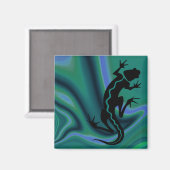 "Malibu Salamander" door Cheryl Daniels Magneet (Voorkant / Achterkant)