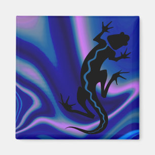 "Malibu Salamander" door Cheryl Daniels Magneet