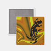 "Malibu Salamander" door Cheryl Daniels Magneet (Voorkant / Achterkant)