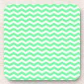 Malibu Seafoam Wave Chevron Onderzetter (Voorkant)