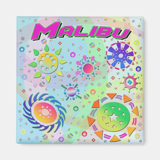 Malibu Seven Suns & Energy Magnet (Voorkant)