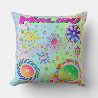 Malibu Seven Suns & Energy Pillow Kussen