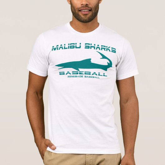 Malibu Sharks T-shirt (Voorkant)