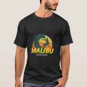 Malibu strandsurfplek t-shirt (Voorkant)