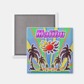 Malibu Summer Love Magnet (Voorkant / Achterkant)