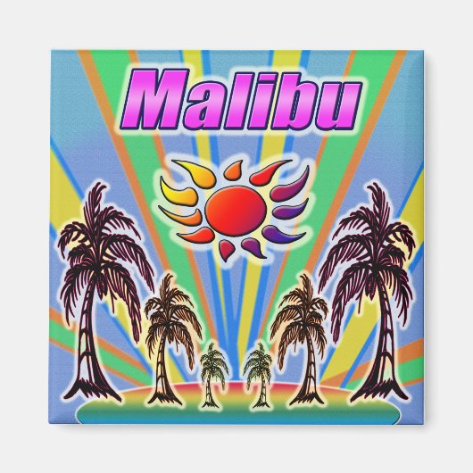 Malibu Summer Love Magnet (Voorkant)