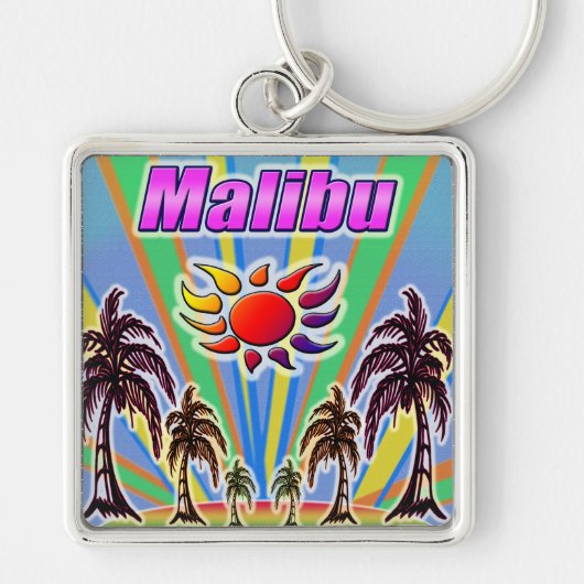 Malibu Summer Love Sleutelhanger (Voorkant)
