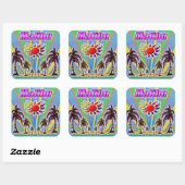 Malibu Summer Love Sticker (Vel)