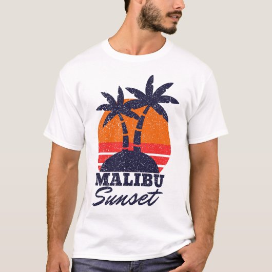 Malibu Summer T-shirt (Voorkant)