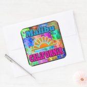 Malibu Sun & Palms Sticker (Envelop)