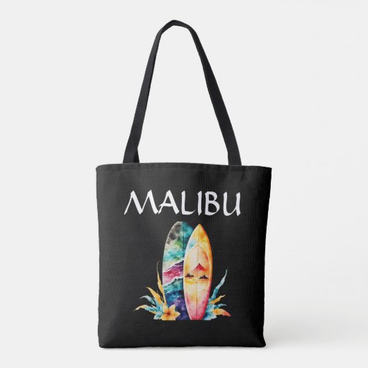 Malibu Surf Boards Tote Bag (Achterkant)