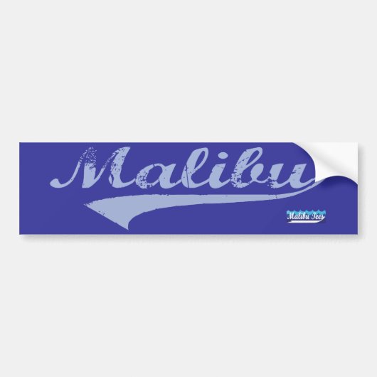 Malibu Swash Bumpersticker (Voorkant)