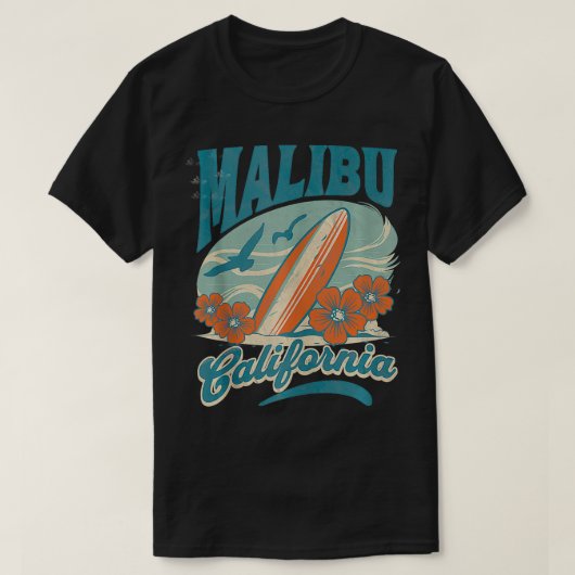 Malibu T-shirt (Design voorkant)