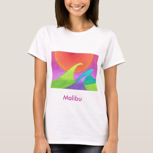 Malibu T-shirt (Voorkant)