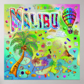 Malibu Tijdloos melodie Poster (Voorkant)