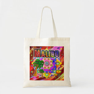 Malibu Tropische Vrienden Canvas tas