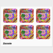 Malibu Tropische Vrienden Sticker (Vel)