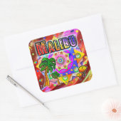 Malibu Tropische Vrienden Sticker (Envelop)
