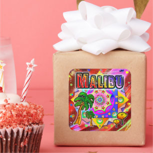 Malibu Tropische Vrienden Sticker