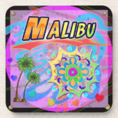 Malibu True Progress Achterbaan Bier Onderzetter (Voorkant)