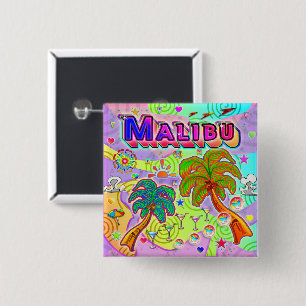 Malibu Vacation Target Button
