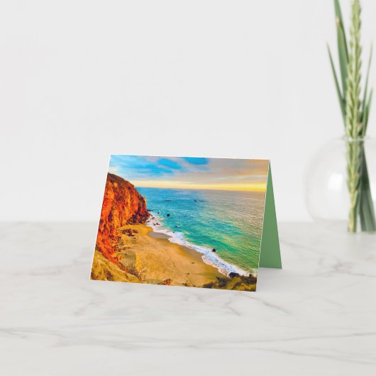 Malibu View Card Kaart (Voorkant)