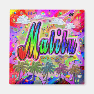 Malibu Vista Express-magneet Magneet