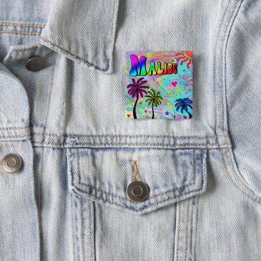 Malibu Vivid Romance Button (In situ)