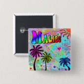 Malibu Vivid Romance Button (Voorkant /achterkant)