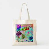Malibu Vivid Romance Tote Tas (Achterkant)
