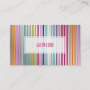 Malibustrepen van PixDezines/zilver Visitekaartje