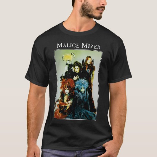 Malice Mizer - Merveilles Era Band Afbeelding T-shirt (Voorkant)