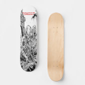 MALICIEUZE SCHADE ZOMBIE SKATEBOARD (Voorkant)