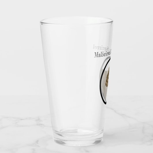 Malicious Law Squirrel Glass Glas (Rechts)