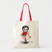 Malicious Valentijn Girl Tote Bag (Voorkant)