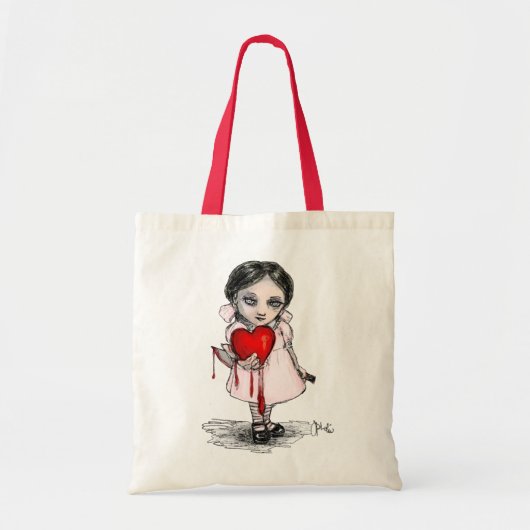 Malicious Valentijn Girl Tote Bag (Voorkant)