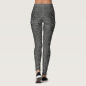 Maliënmiddeleeuwse wapenrusting kleine ringen leggings (Achterkant)