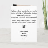 Malificent Tree Kaart (Achterkant)