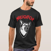 Maligator Belgium Malinois Hondenliefhebber Animal T-shirt (Voorkant)