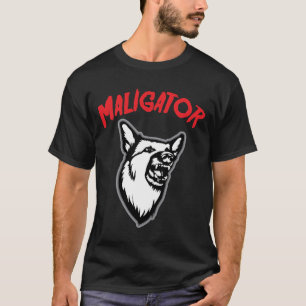 Maligator Belgium Malinois Hondenliefhebber Animal T-shirt